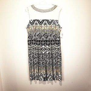 NWT Roz and Ali Aztec dress Plus Size